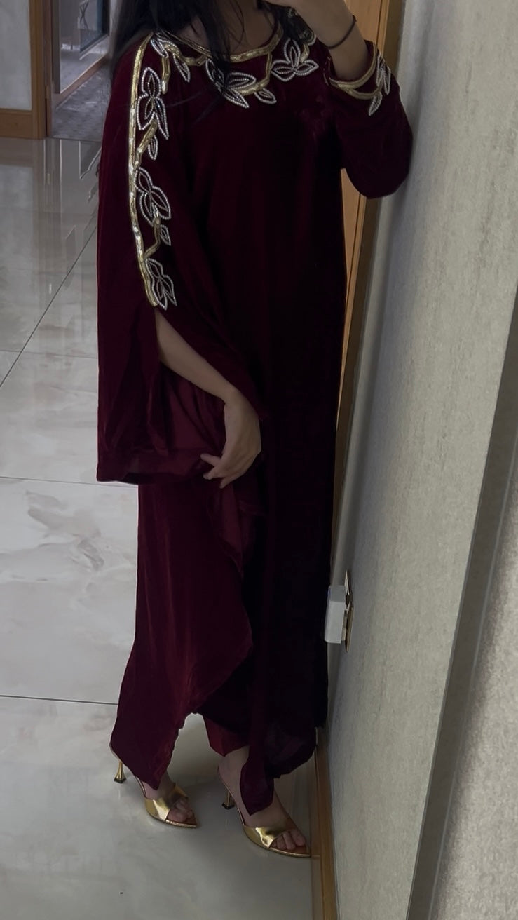 NOIR LUXE KAFTAN