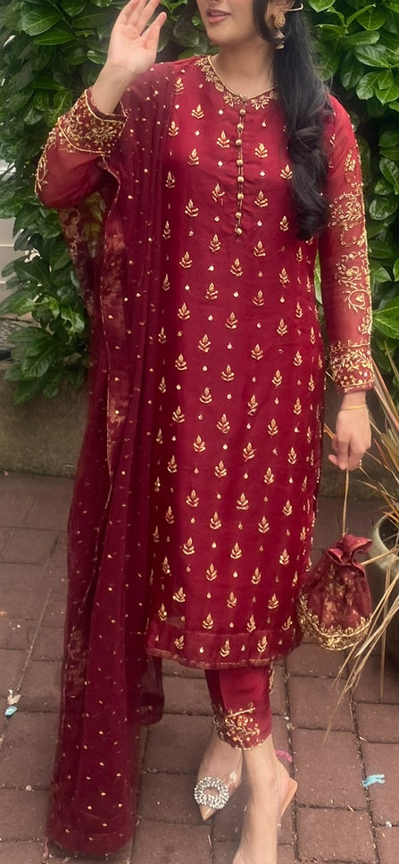 Radiance in Red