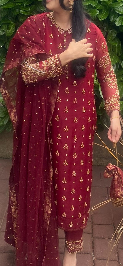 Radiance in Red